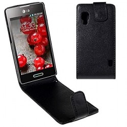 LG L5 FUNDA SOLAPA VERTICAL