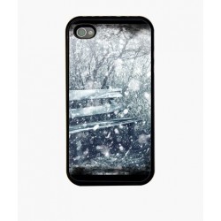 APPLE IPHONE 4 FUNDA SNOW
